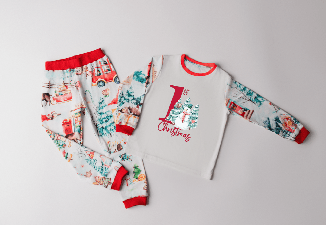 Elf Village – 1st Christmas- DTF Print