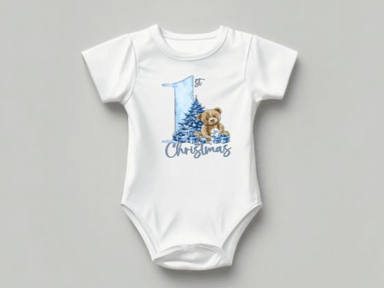 1st Xmas – Blue (DTF)