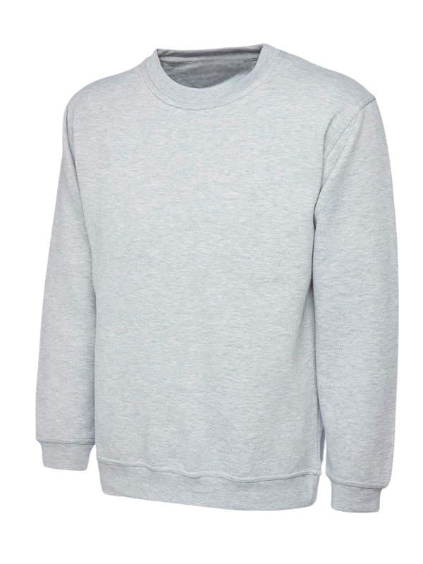 Adults Sweatshirt – Heather Grey