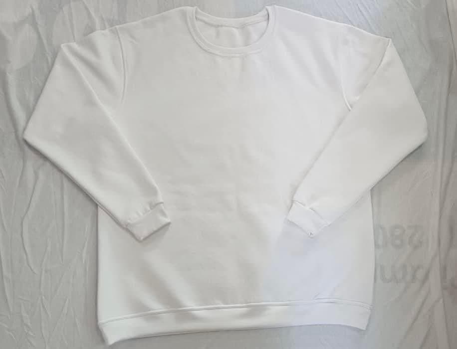 Sublimation Sweatshirt (White)- Adults
