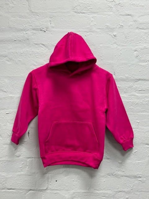 Kids Hoodie – Hot Pink