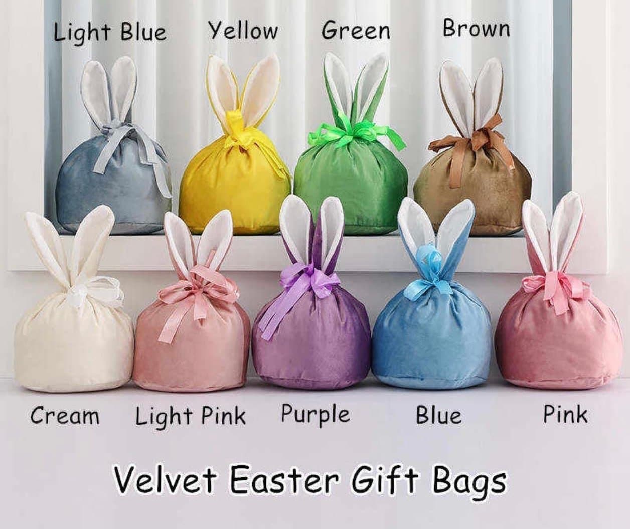 Velvet Bunny Bags