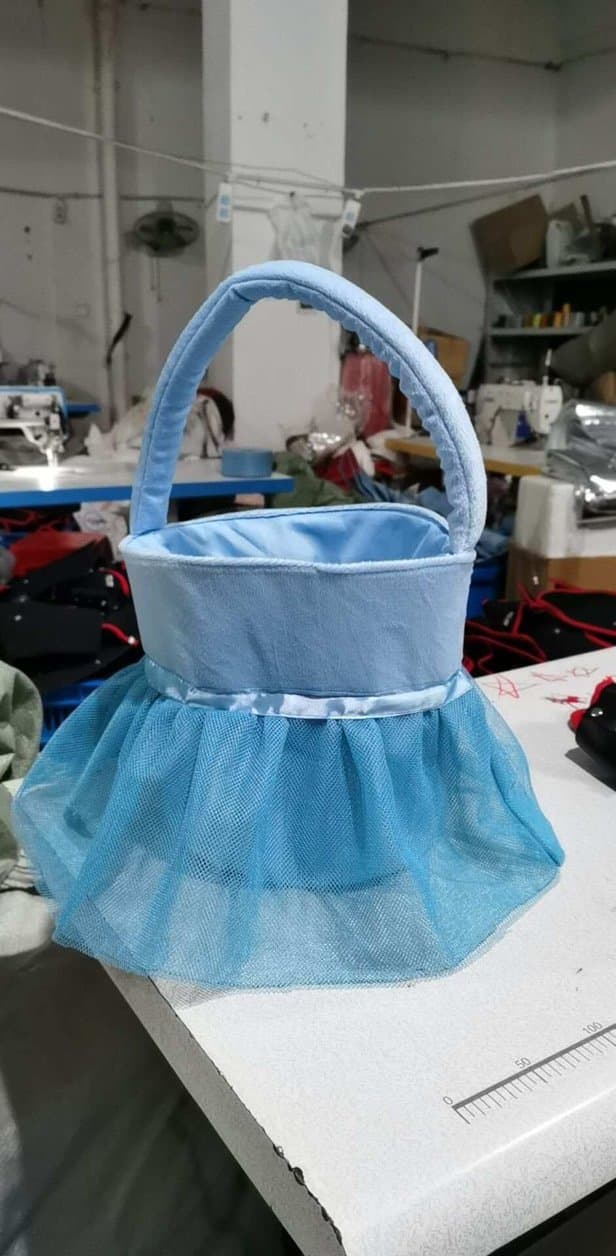 Easter Tutu Skirt Basket - 4