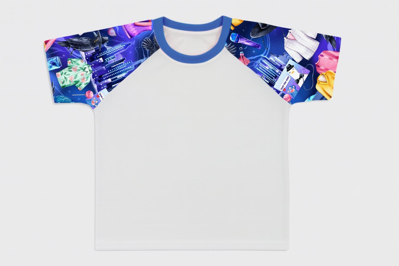 Boys Music Band Raglan T-shirt