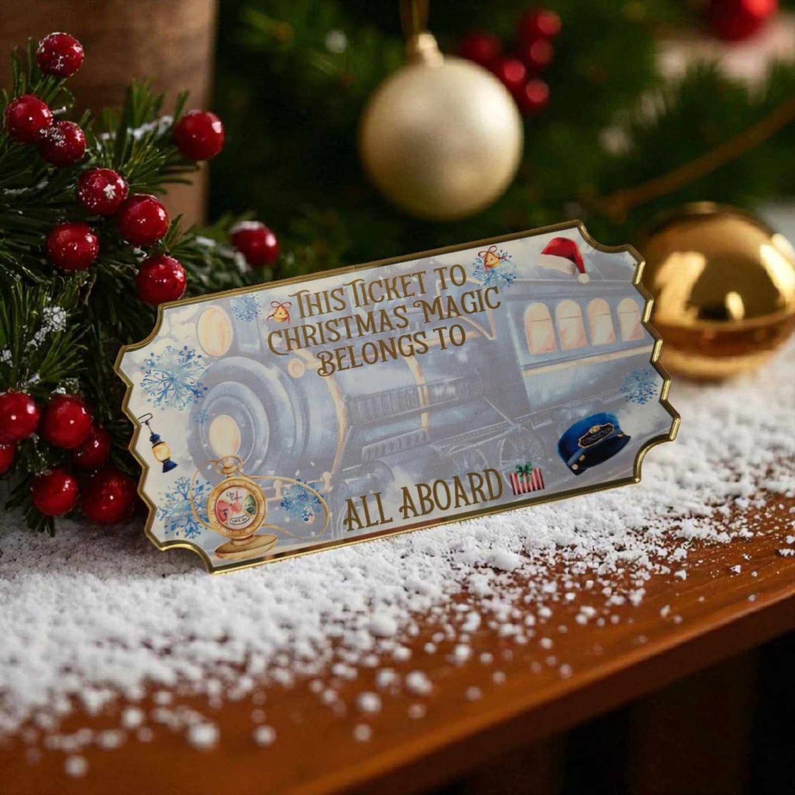 Printed Ticket – Express Train