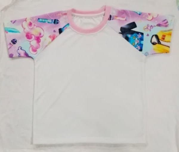 Girls Music Band Raglan T-shirt