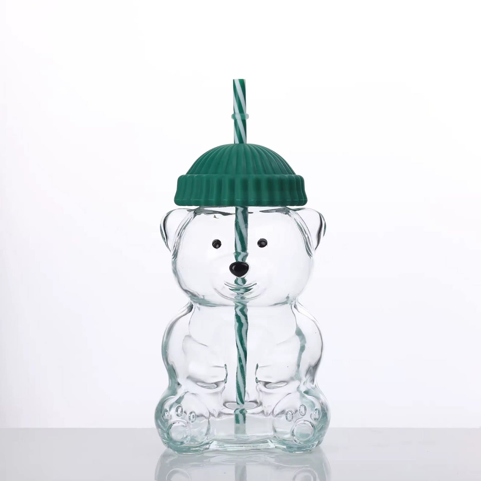 Glass Bear Cup